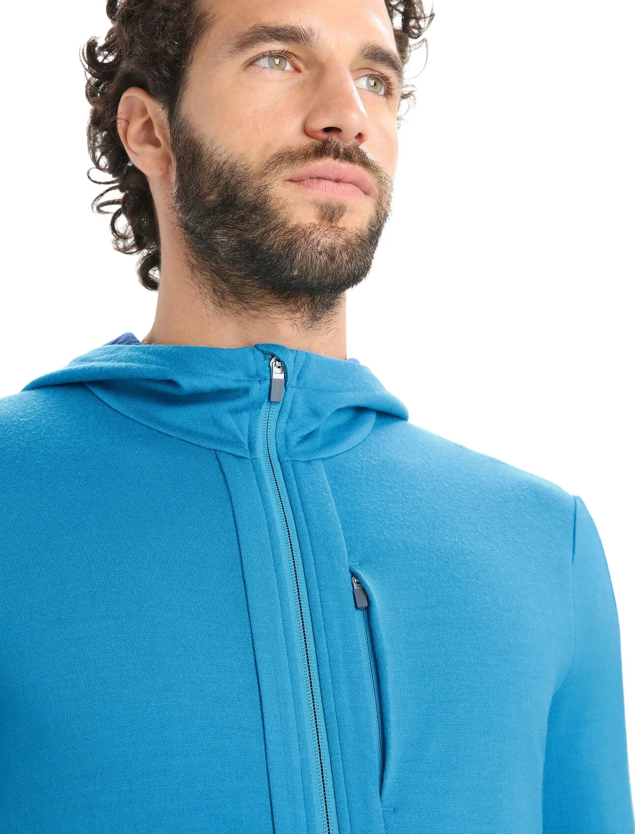 Mens Quantum III LS Zip Hoodie