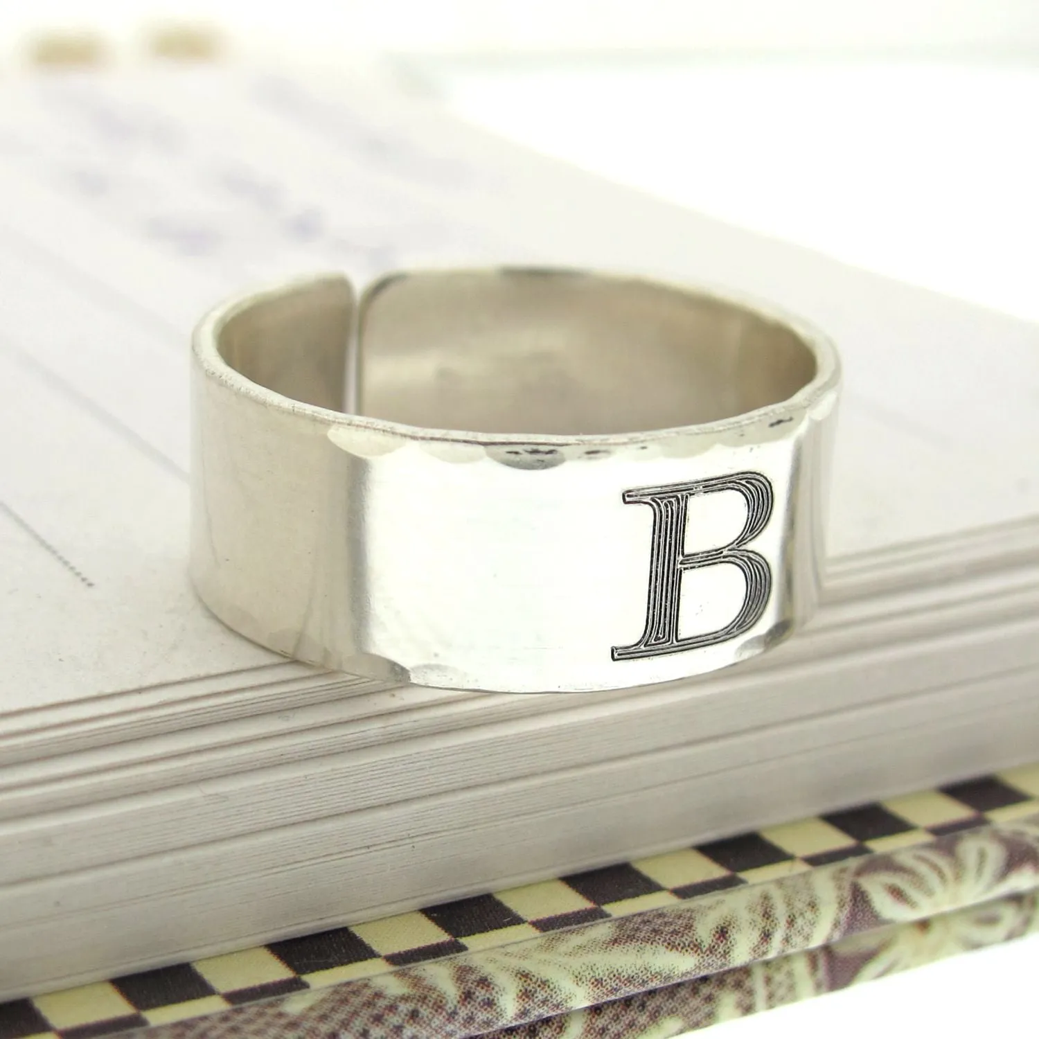 Mens Sterling Silver Thumb Ring