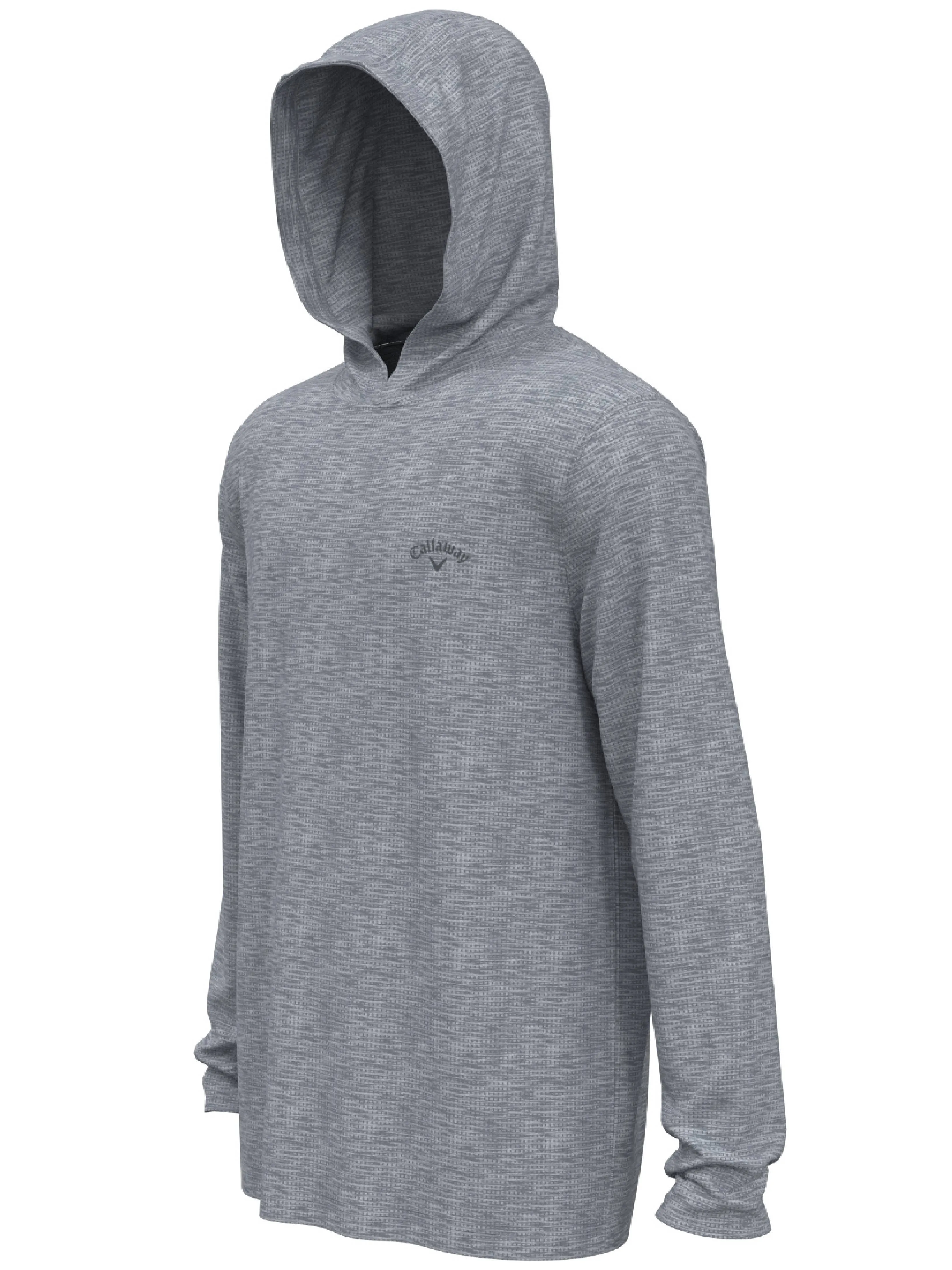 Mens Texture Coastal Hoodie