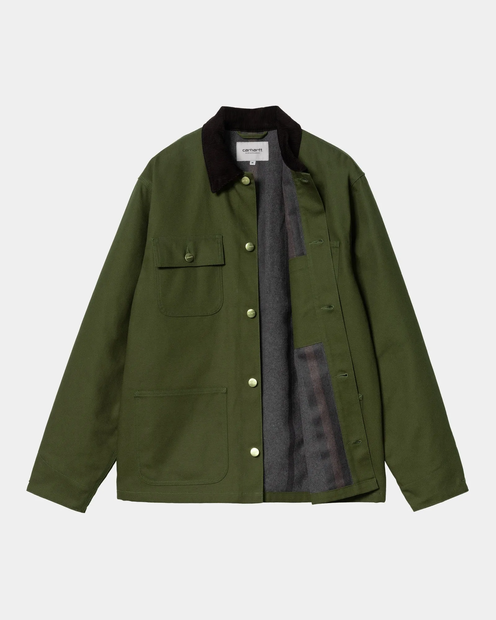 Michigan Chore Coat (Winter) | Tarragon / Black (rigid)