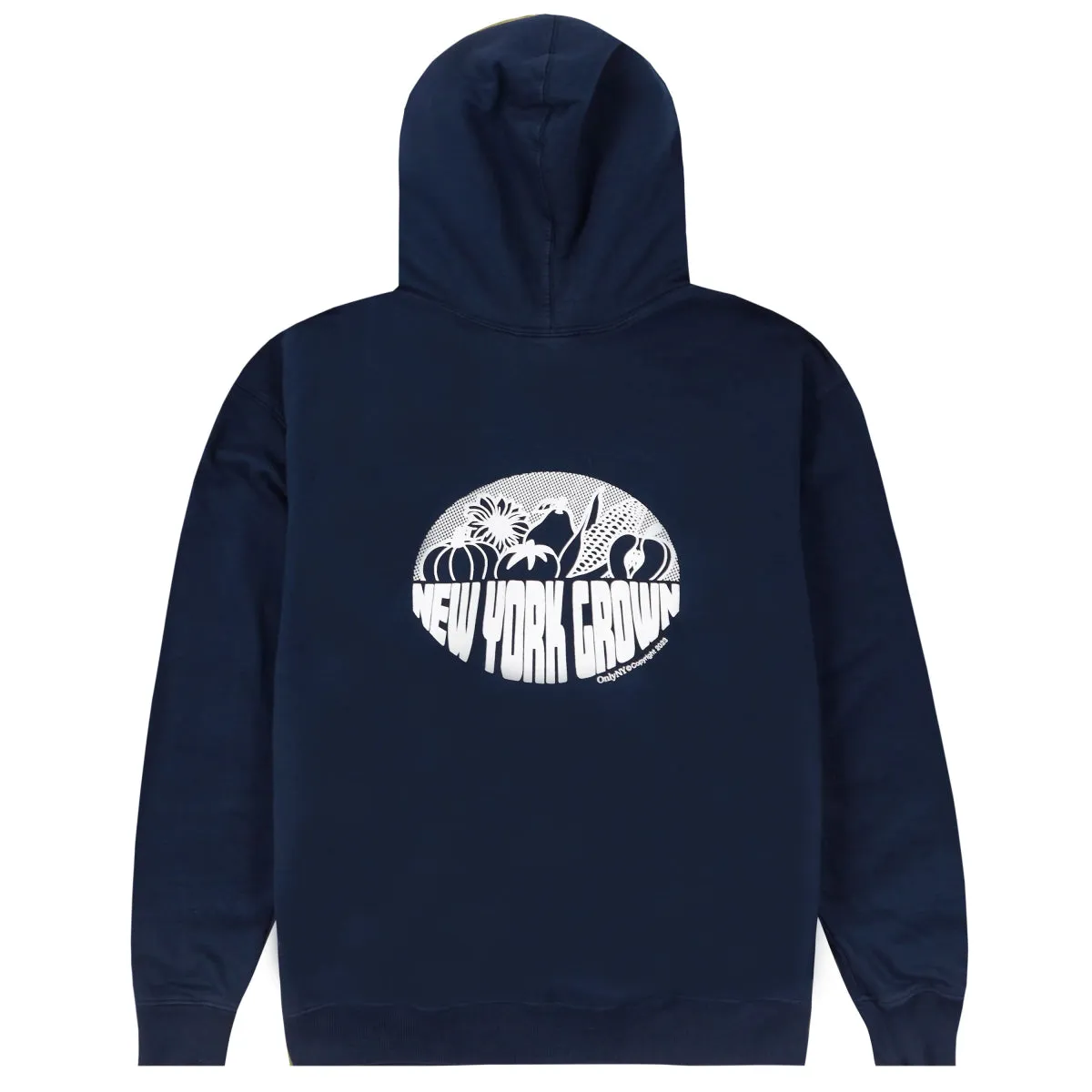 Only NY New York Harvest Zip Hoodie Navy