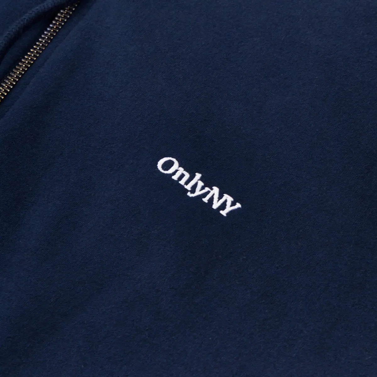 Only NY New York Harvest Zip Hoodie Navy