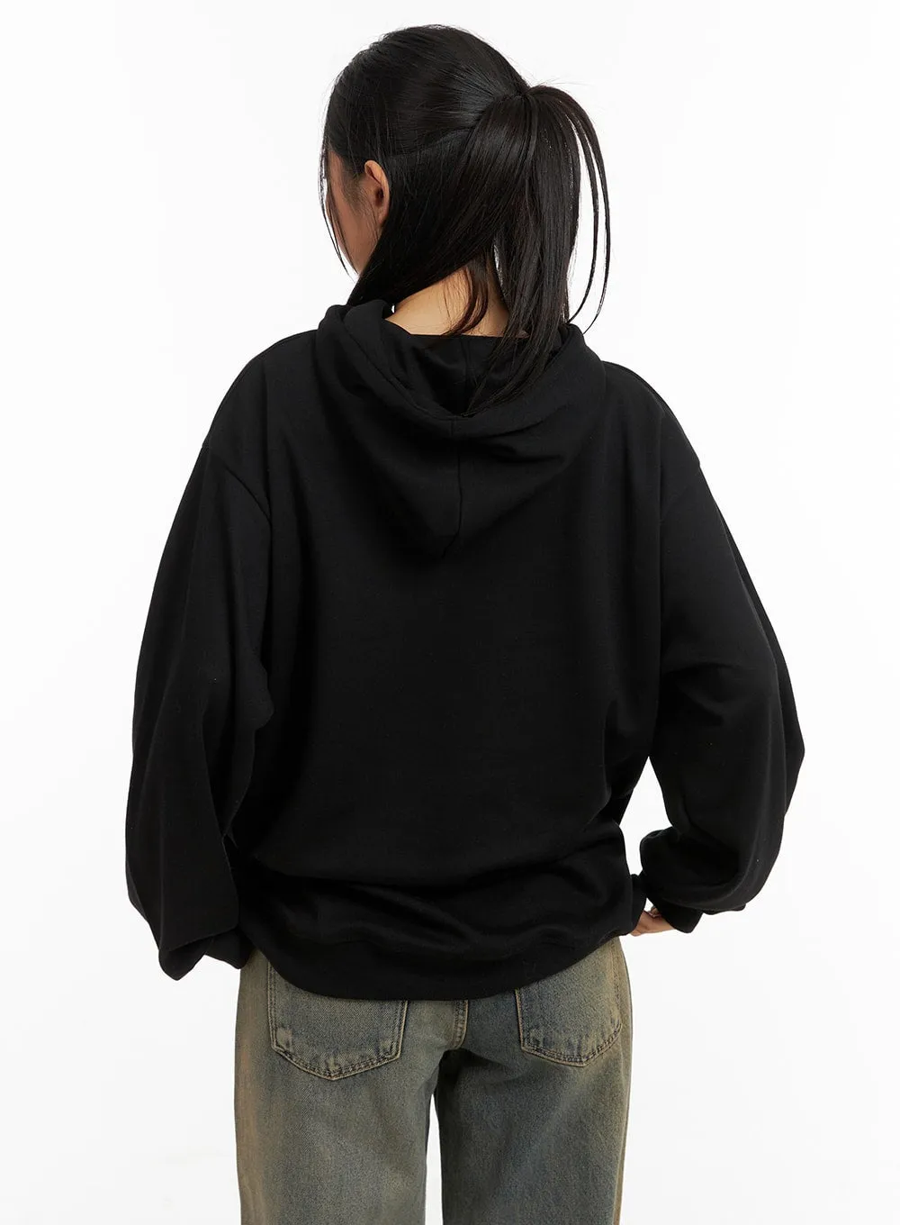 Oversized Graphic Hoodie CM419