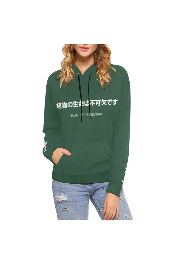 PLANT LIFE MATTERS Hoodie for Women (USA Size)