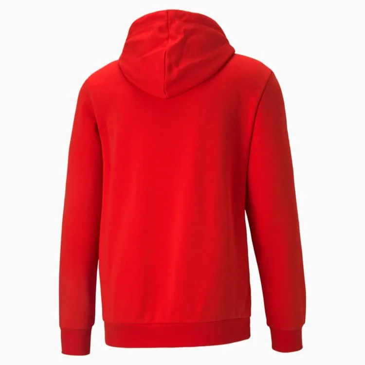 PUMA MEN'S ESSSENTIAL BIG LOGO HOOD RED