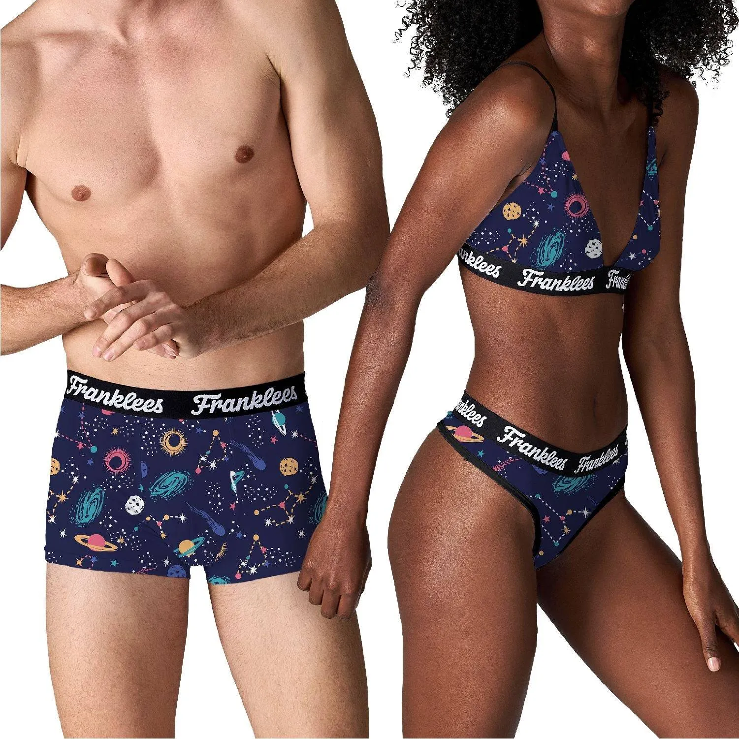 Short Leg Trunk | Soft Cotton | Galaxy