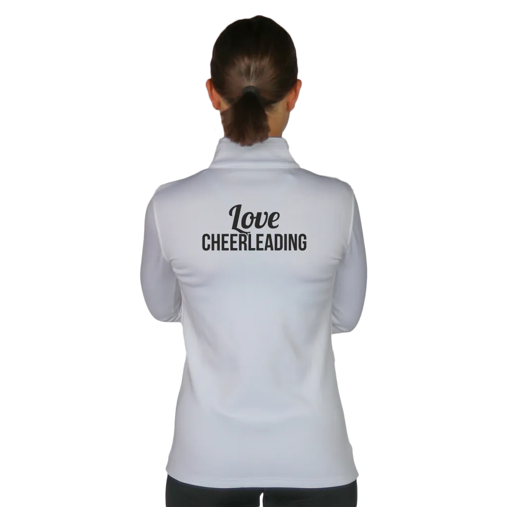 Skillz Gear Invincible jacket with Love Cheerleading print