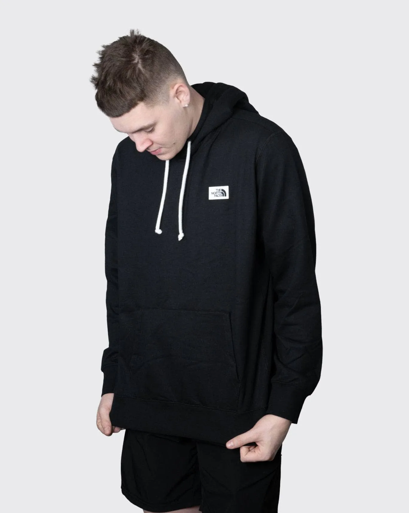 the north face heritage patch pullover hood