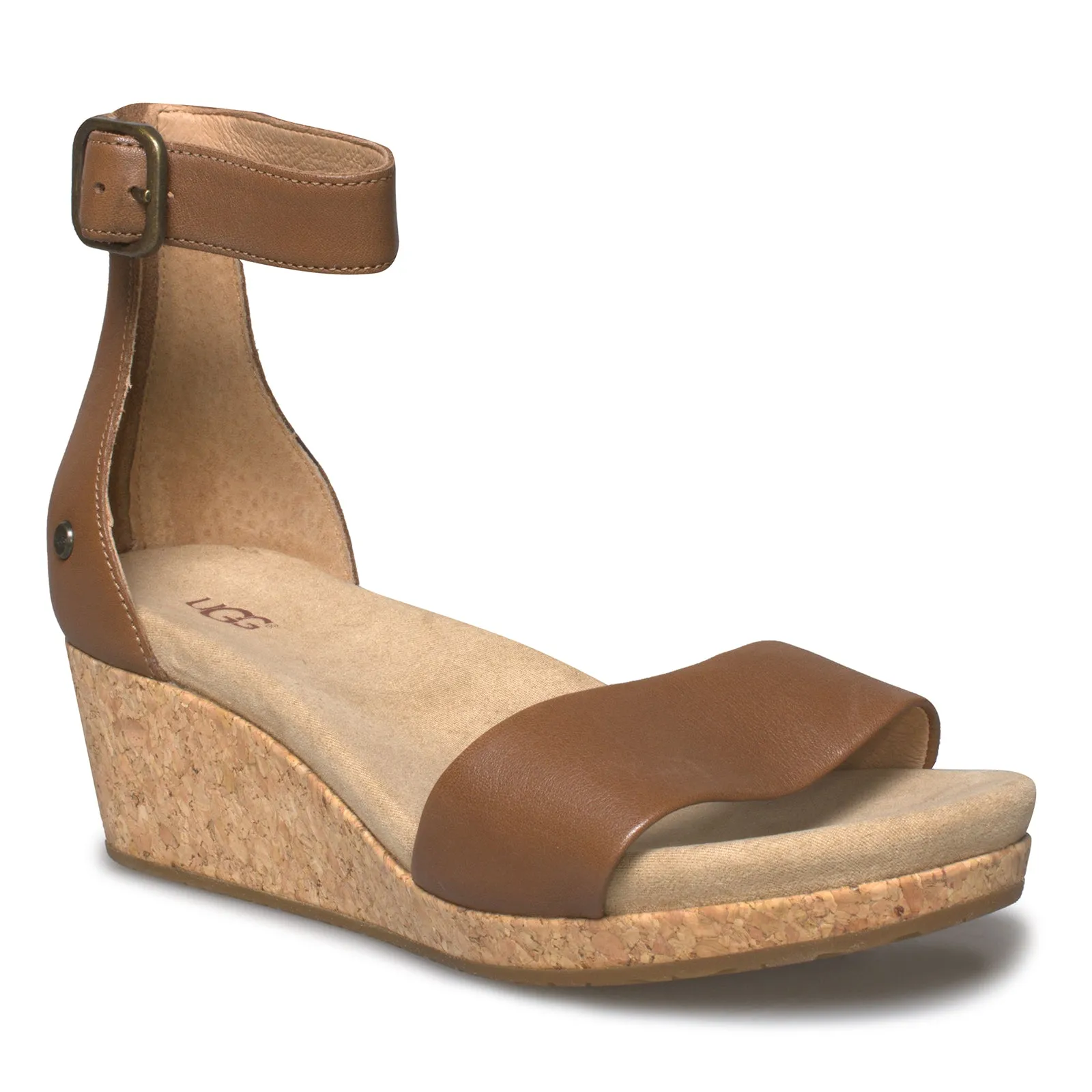 UGG Zoe II Chestnut Sandals - Women's