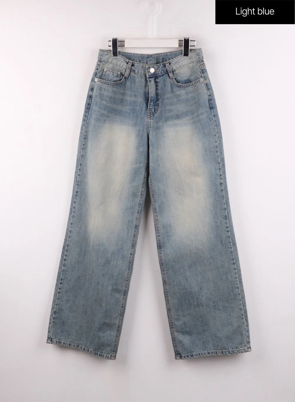 Washed Wide Leg Denim CF401