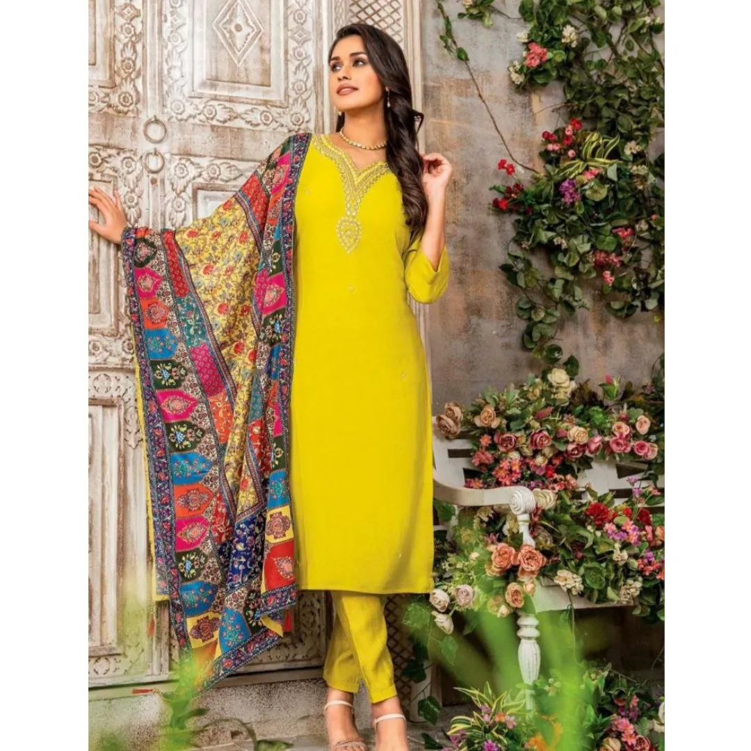 Women Party Wear Kurta Suit