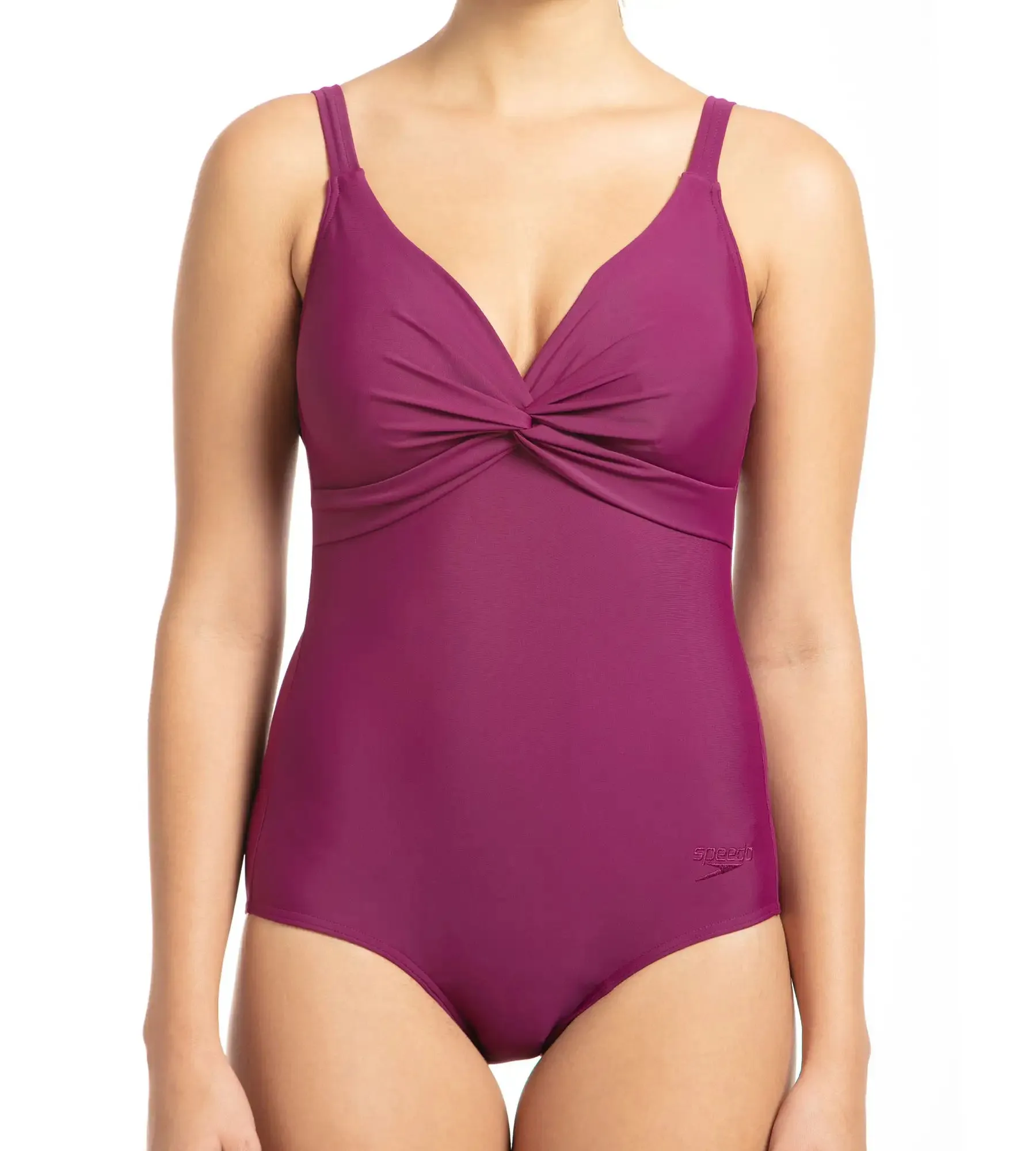 Women's Endurance Brigitte One Piece Swimwear - Deep Plum